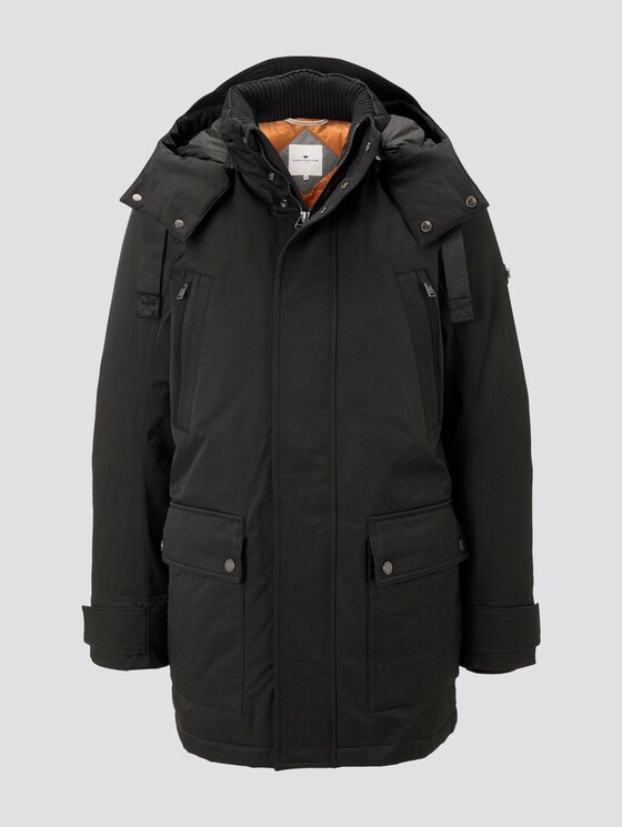 Lange Funktions-Winterjacke - Männer - Black Lange Funktions-Winterjacke - Männer - Black - 7 - TOM TAILOR