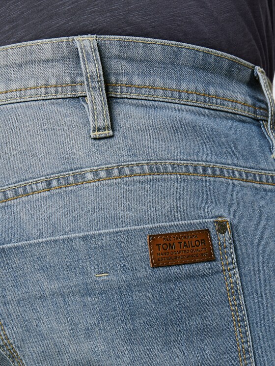 Slim jeans - Men - mid stone wash denim Slim jeans - Men - mid stone wash denim - 9 - Men Plus