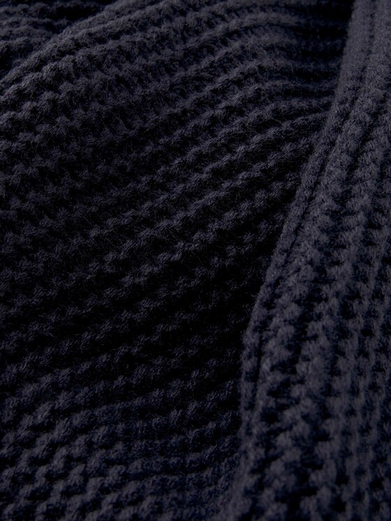 Schlichter Schal aus Strick - Männer - Sky Captain Blue Schlichter Schal aus Strick - Männer - Sky Captain Blue - 9 - TOM TAILOR Denim