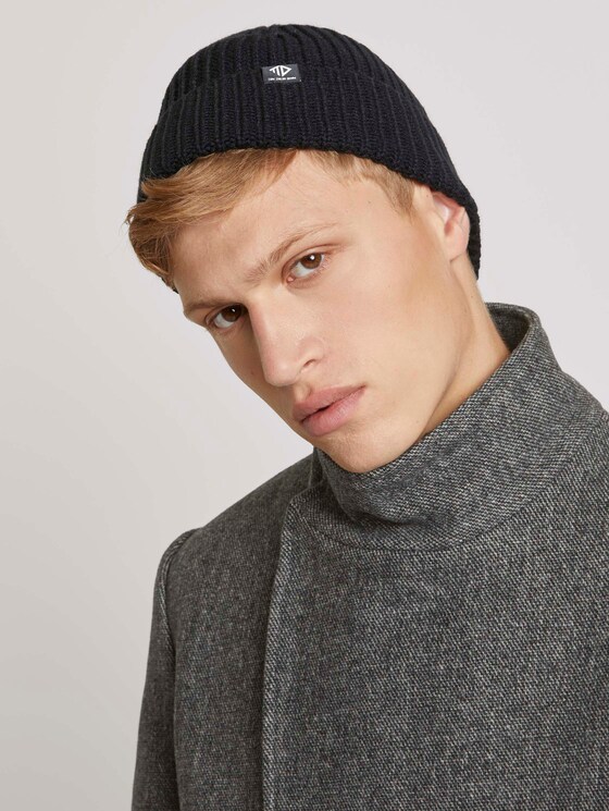 Getextureerde hoed - Mannen - Black Getextureerde hoed - Mannen - Black - 5 - TOM TAILOR Denim