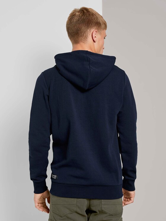 Moderner Jersey-Hoodie - Männer - Sky Captain Blue Moderner Jersey-Hoodie - Männer - Sky Captain Blue - 2 - TOM TAILOR Denim