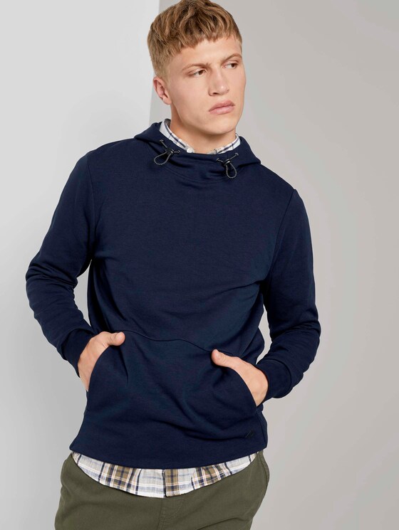 Moderner Jersey-Hoodie - Männer - Sky Captain Blue Moderner Jersey-Hoodie - Männer - Sky Captain Blue - 5 - TOM TAILOR Denim