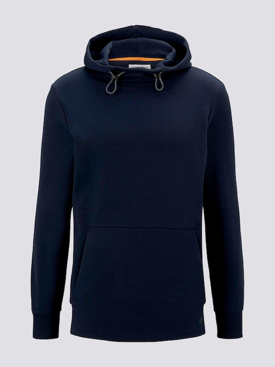 Moderner Jersey-Hoodie - Männer - Sky Captain Blue Moderner Jersey-Hoodie - Männer - Sky Captain Blue - 7 - TOM TAILOR Denim