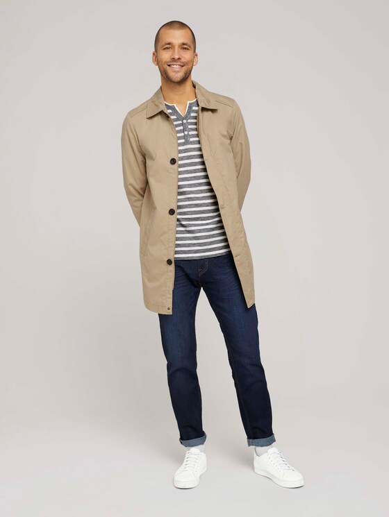 gestreiftes T-Shirt - Männer - offwhite navy striped gestreiftes T-Shirt - Männer - offwhite navy striped - 3 - TOM TAILOR