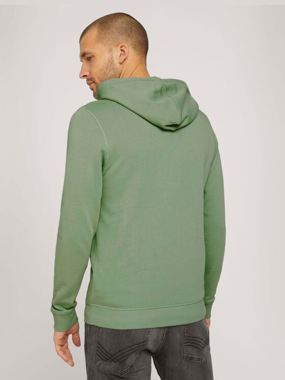 Hoodie mit Logoprint - Männer - light mint green Hoodie mit Logoprint - Männer - light mint green - 2 - TOM TAILOR