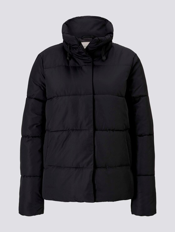 Puffer jas met opstaande kraag - Vrouwen - Deep Black Puffer jas met opstaande kraag - Vrouwen - Deep Black - 7 - TOM TAILOR Denim