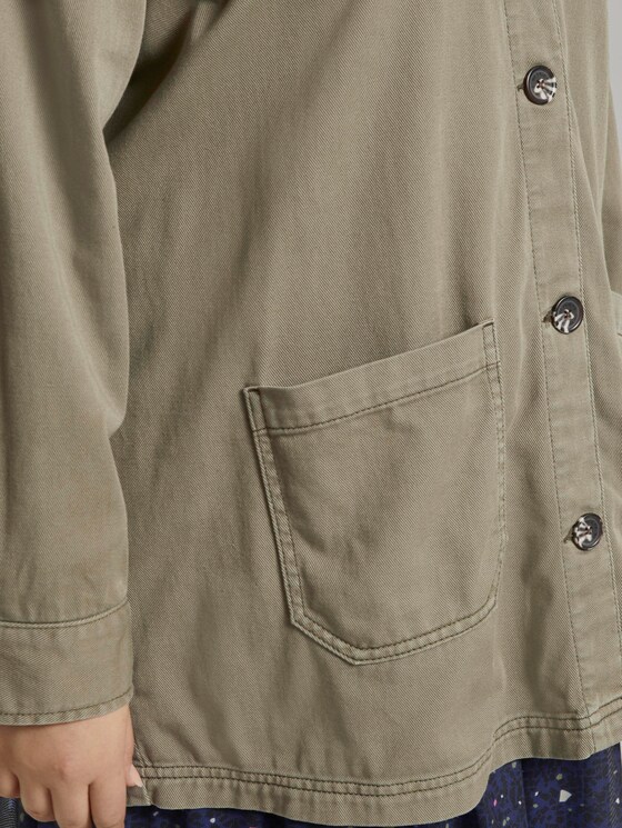 Feldjacke mit Hemdkragen - Frauen - New Light Khaki Feldjacke mit Hemdkragen - Frauen - New Light Khaki - 10 - My True Me