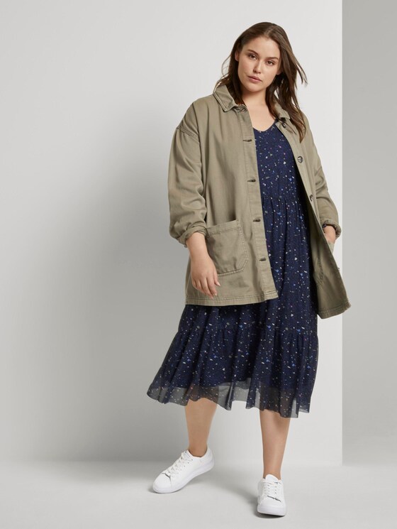 Feldjacke mit Hemdkragen - Frauen - New Light Khaki Feldjacke mit Hemdkragen - Frauen - New Light Khaki - 3 - My True Me