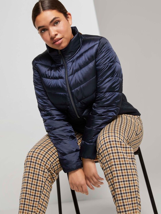 Lightweight Steppjacke mit Stehkragen - Frauen - Sky Captain Blue Lightweight Steppjacke mit Stehkragen - Frauen - Sky Captain Blue - 5 - My True Me