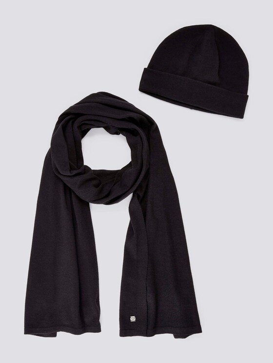 Cadeau Set Hoed en S - Mannen - Black Cadeau Set Hoed en S - Mannen - Black - 7 - TOM TAILOR