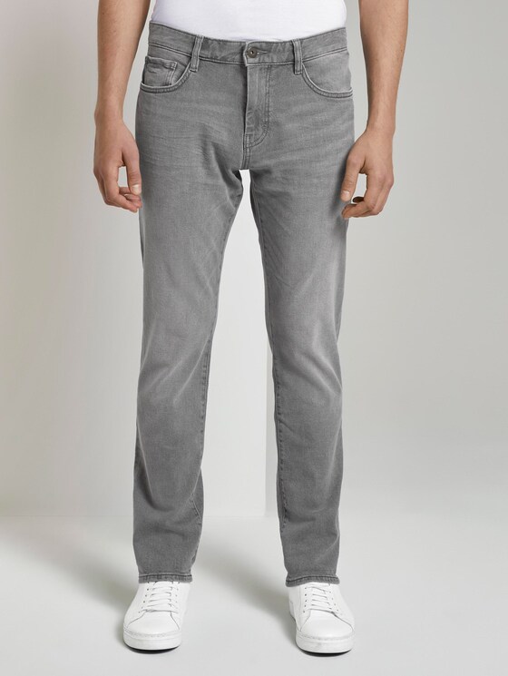 Josh Regular Slim Jeans - Männer - grey denim Josh Regular Slim Jeans - Männer - grey denim - 1 - TOM TAILOR