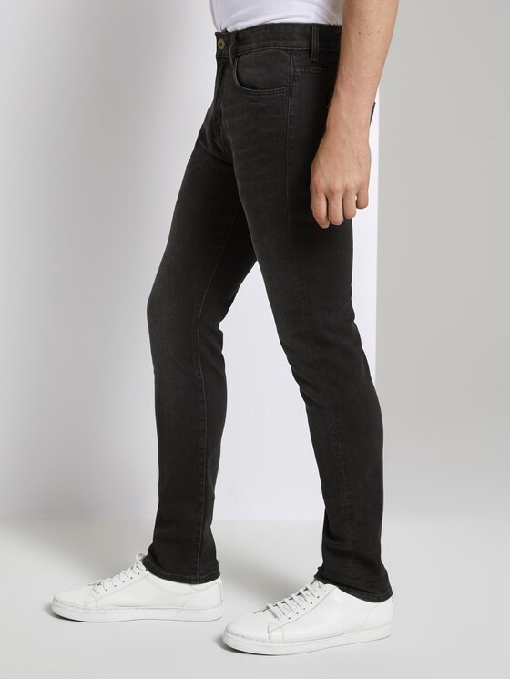 Troy Slim Jeans - Männer - black stone wash denim Troy Slim Jeans - Männer - black stone wash denim - 11 - TOM TAILOR
