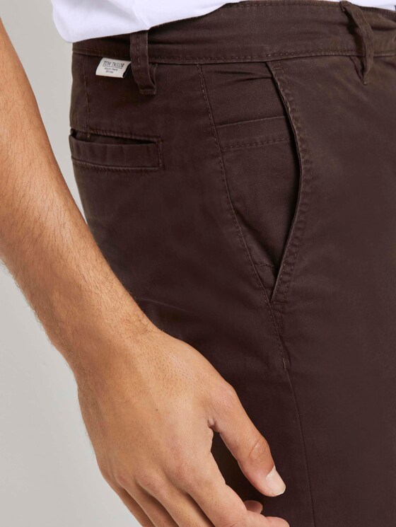 Travis Slim Chino Hose im Washed-Look - Männer - deep dark brown Travis Slim Chino Hose im Washed-Look - Männer - deep dark brown - 9 - TOM TAILOR