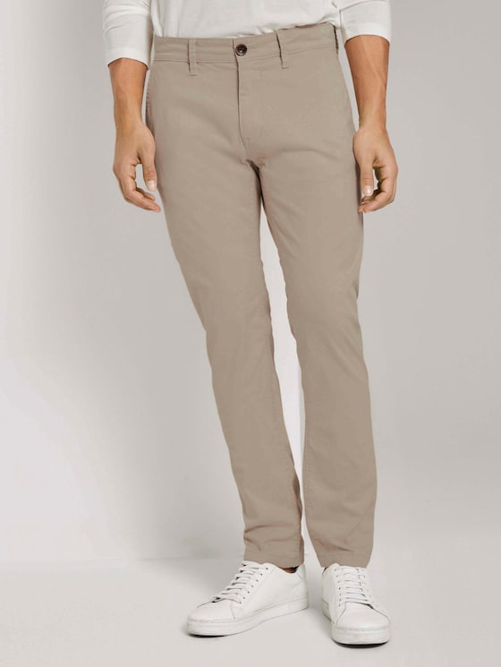 Travis Slim Chino Hose im Washed-Look - Männer - sandy dust beige Travis Slim Chino Hose im Washed-Look - Männer - sandy dust beige - 1 - TOM TAILOR