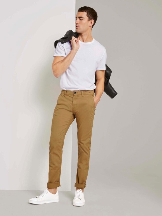 Travis Slim Chino Hose im Washed-Look - Männer - sallow thorn yellow Travis Slim Chino Hose im Washed-Look - Männer - sallow thorn yellow - 3 - TOM TAILOR
