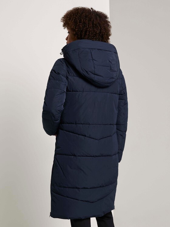 Puffermantel mit Steppmuster - Frauen - Sky Captain Blue Puffermantel mit Steppmuster - Frauen - Sky Captain Blue - 2 - Mine to five