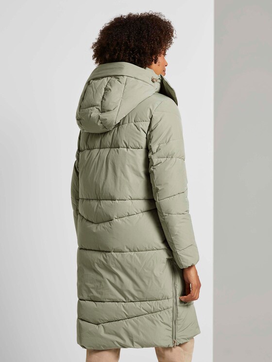 Puffermantel mit Steppmuster - Frauen - herbal tea green Puffermantel mit Steppmuster - Frauen - herbal tea green - 2 - Mine to five