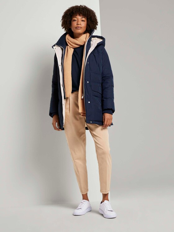Gesteppter Winterparka - Frauen - Sky Captain Blue Gesteppter Winterparka - Frauen - Sky Captain Blue - 3 - Mine to five