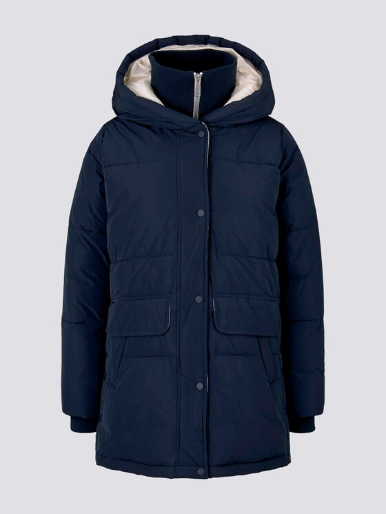 Gesteppter Winterparka - Frauen - Sky Captain Blue Gesteppter Winterparka - Frauen - Sky Captain Blue - 7 - Mine to five