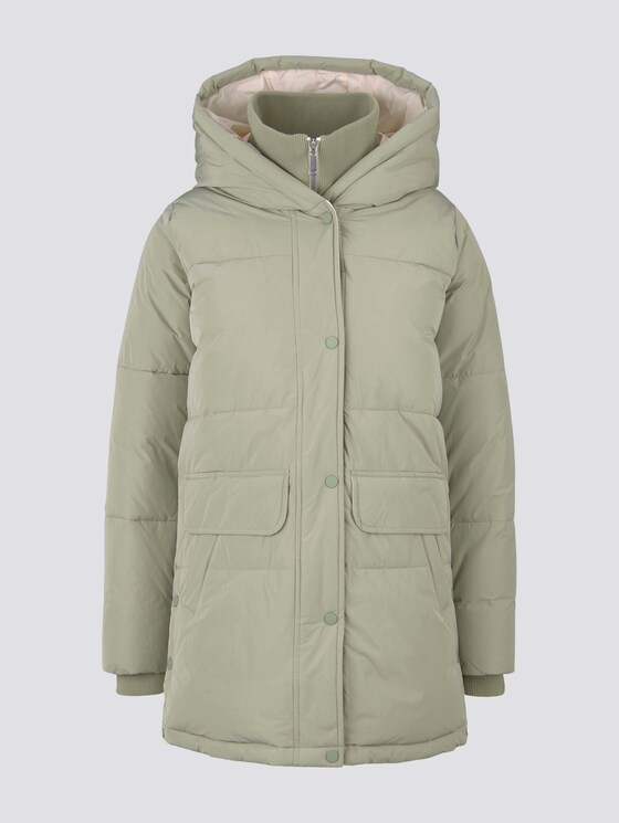 Gesteppter Winterparka - Frauen - herbal tea green Gesteppter Winterparka - Frauen - herbal tea green - 7 - Mine to five