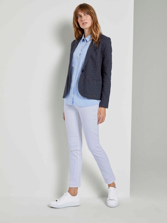 Gestreifte Hemdbluse - Frauen - stripe vertical blue Gestreifte Hemdbluse - Frauen - stripe vertical blue - 3 - TOM TAILOR