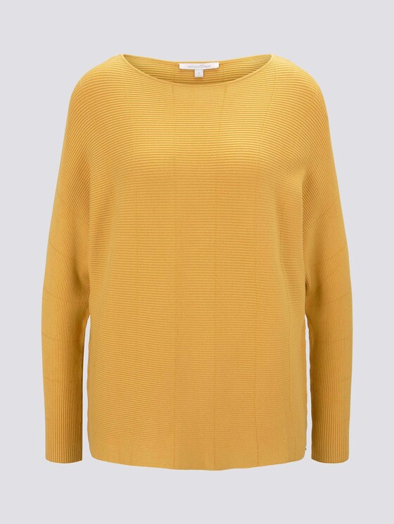 Pullover mit Fledermausärmeln - Frauen - Indian Spice Yellow Pullover mit Fledermausärmeln - Frauen - Indian Spice Yellow - 7 - TOM TAILOR Denim