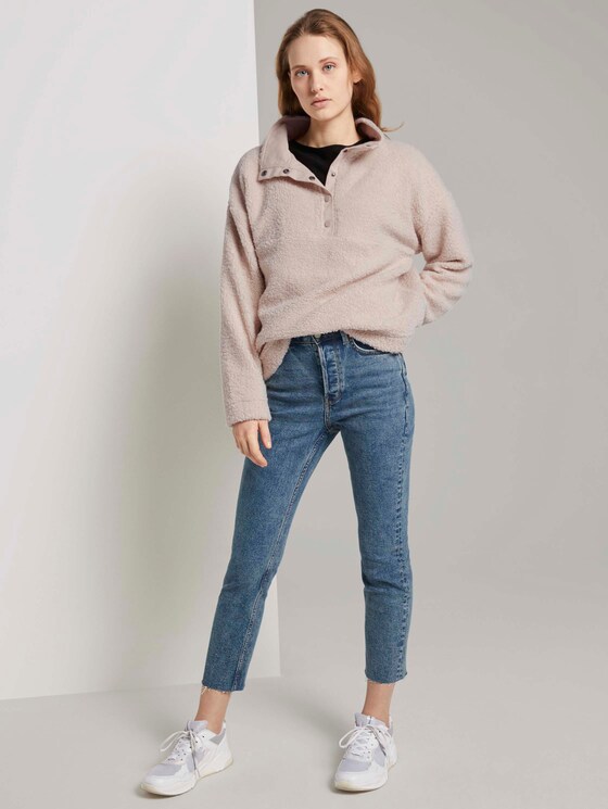 Pullover mit Fledermausärmeln - Frauen - Deep Black Pullover mit Fledermausärmeln - Frauen - Deep Black - 3 - TOM TAILOR Denim