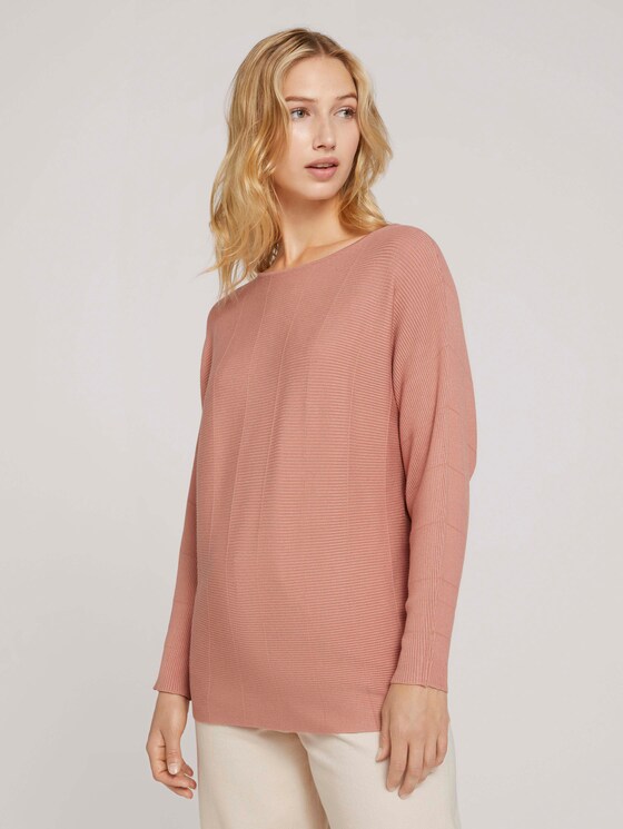 Trui met Batwing - Vrouwen - clay-rose Trui met Batwing - Vrouwen - clay-rose - 1 - TOM TAILOR Denim