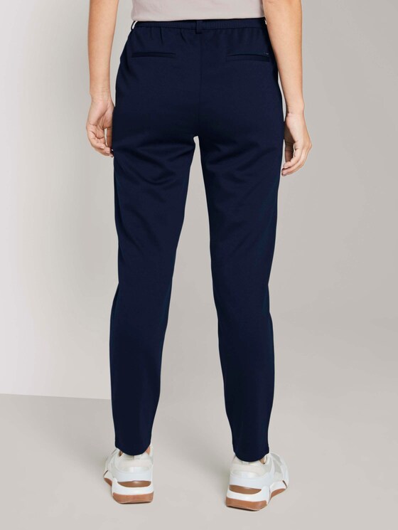 Relaxed Fit Hose mit elastischem Bund - Frauen - Sky Captain Blue Relaxed Fit Hose mit elastischem Bund - Frauen - Sky Captain Blue - 2 - TOM TAILOR Denim