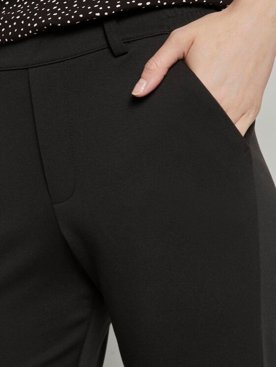Relaxed Fit Hose mit elastischem Bund - Frauen - deep black Relaxed Fit Hose mit elastischem Bund - Frauen - deep black - 10 - TOM TAILOR Denim
