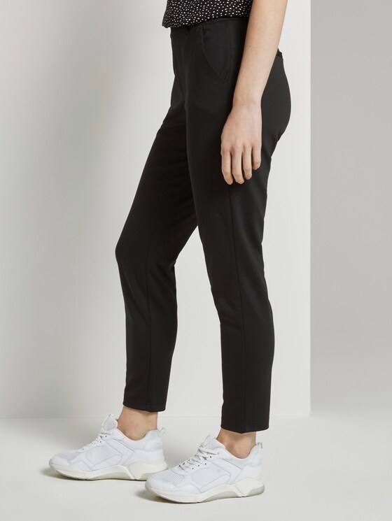 Relaxed Fit Hose mit elastischem Bund - Frauen - deep black Relaxed Fit Hose mit elastischem Bund - Frauen - deep black - 11 - TOM TAILOR Denim