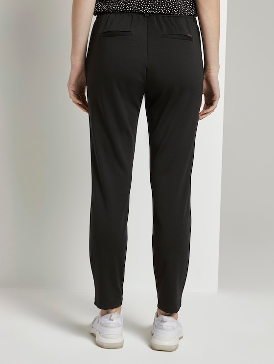 Relaxed Fit Hose mit elastischem Bund - Frauen - deep black Relaxed Fit Hose mit elastischem Bund - Frauen - deep black - 2 - TOM TAILOR Denim