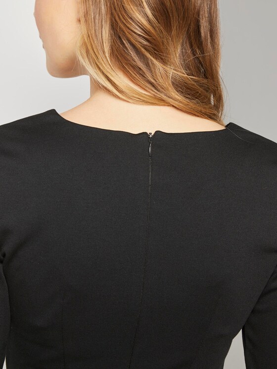 Kleid mit Reißverschlussdetails - Frauen - Deep Black Kleid mit Reißverschlussdetails - Frauen - Deep Black - 9 - TOM TAILOR
