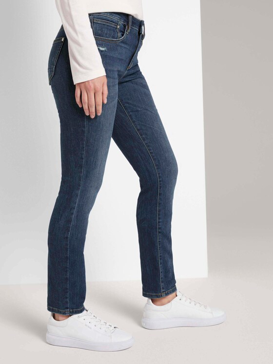 Alexa Slim Jeans - Frauen - Used Mid Stone Blue Denim Alexa Slim Jeans - Frauen - Used Mid Stone Blue Denim - 11 - TOM TAILOR