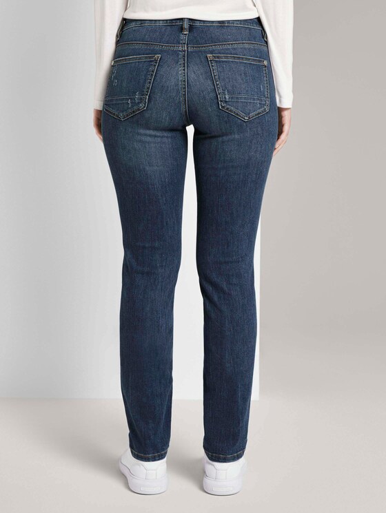 Alexa Slim Jeans - Frauen - Used Mid Stone Blue Denim Alexa Slim Jeans - Frauen - Used Mid Stone Blue Denim - 2 - TOM TAILOR
