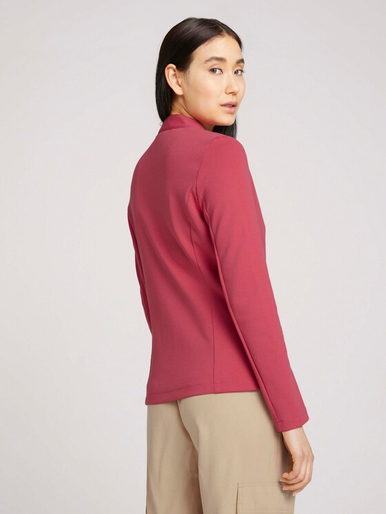 Strukturierter Ottoman Blazer - Frauen - cozy pink Strukturierter Ottoman Blazer - Frauen - cozy pink - 2 - TOM TAILOR
