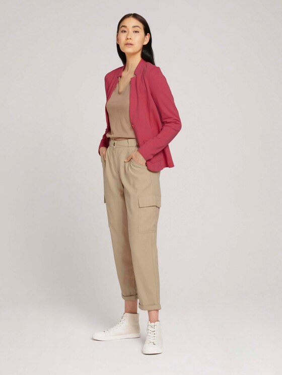 Strukturierter Ottoman Blazer - Frauen - cozy pink Strukturierter Ottoman Blazer - Frauen - cozy pink - 3 - TOM TAILOR