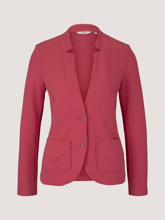 Strukturierter Ottoman Blazer - Frauen - cozy pink Strukturierter Ottoman Blazer - Frauen - cozy pink - 7 - TOM TAILOR
