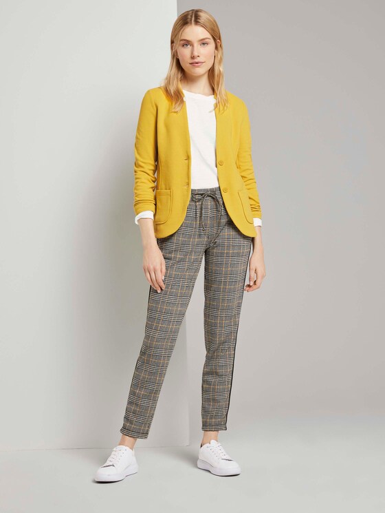 Strukturierter Ottoman Blazer - Frauen - california sand yellow Strukturierter Ottoman Blazer - Frauen - california sand yellow - 3 - TOM TAILOR