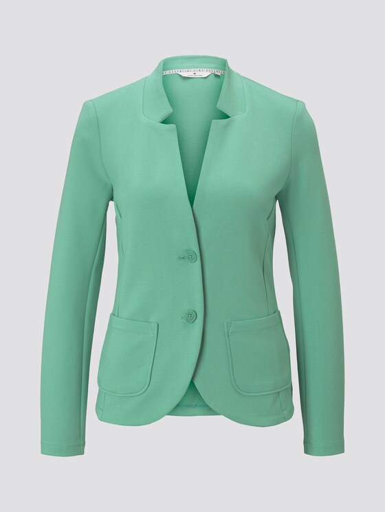 Strukturierter Ottoman Blazer - Frauen - soft leaf green Strukturierter Ottoman Blazer - Frauen - soft leaf green - 7 - TOM TAILOR