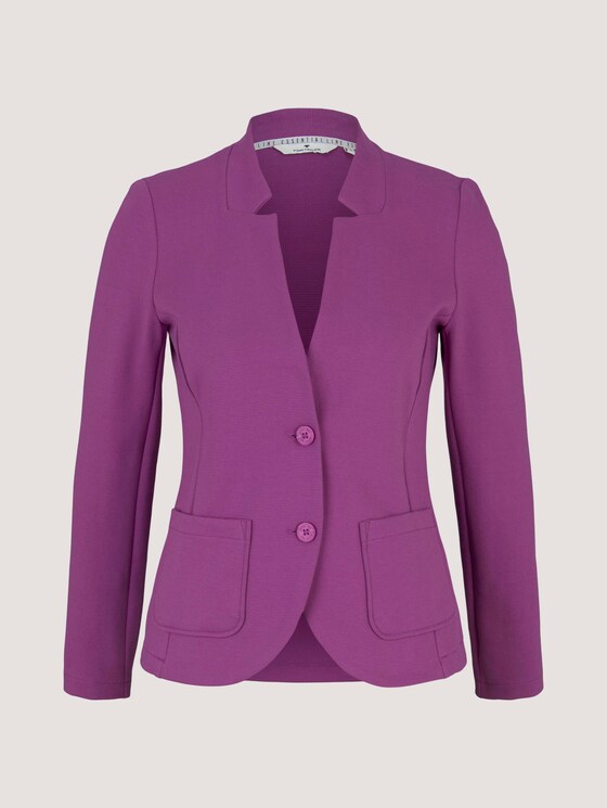 Strukturierter Ottoman Blazer - Frauen - plum blossom lilac Strukturierter Ottoman Blazer - Frauen - plum blossom lilac - 7 - TOM TAILOR