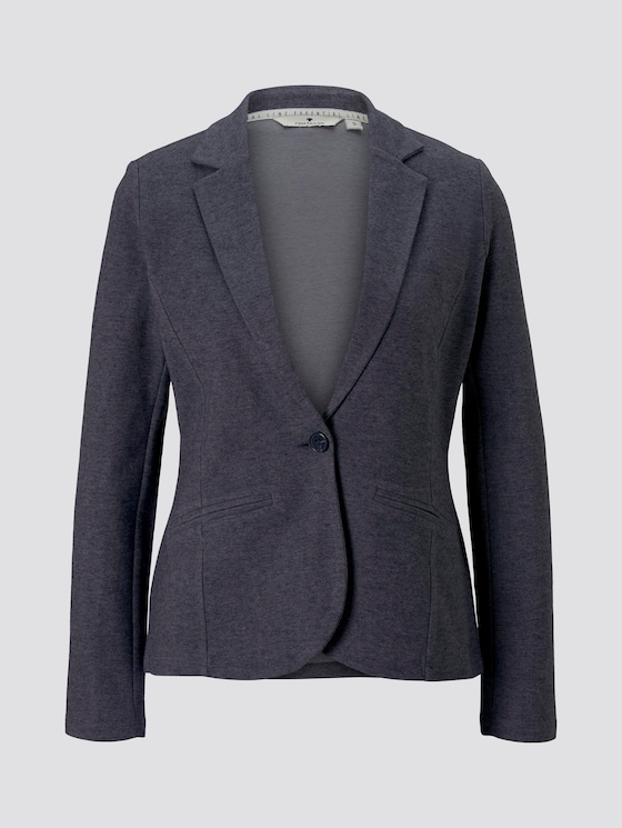 Weicher Blazer mit Paspeltaschen - Frauen - Sky Captain Blue Weicher Blazer mit Paspeltaschen - Frauen - Sky Captain Blue - 7 - TOM TAILOR