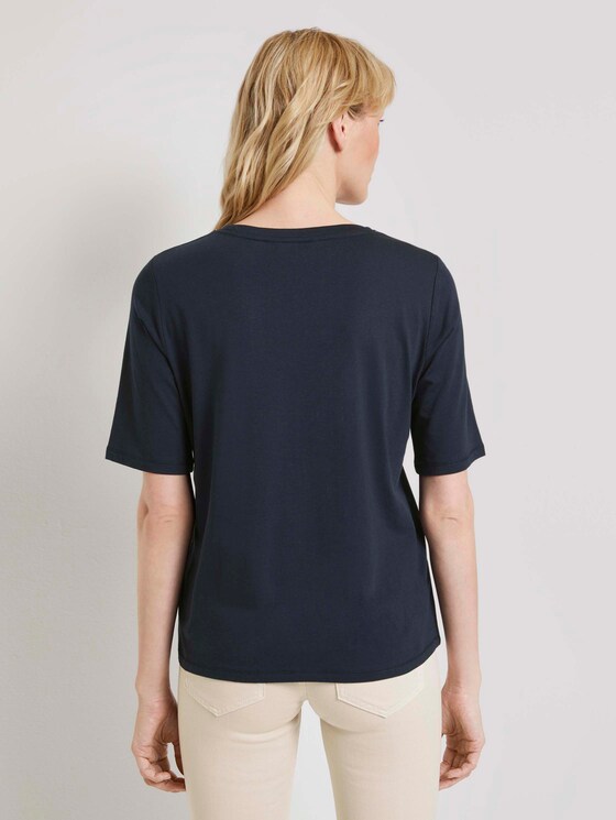 T-Shirt mit Motivprint - Frauen - Sky Captain Blue T-Shirt mit Motivprint - Frauen - Sky Captain Blue - 2 - Mine to five