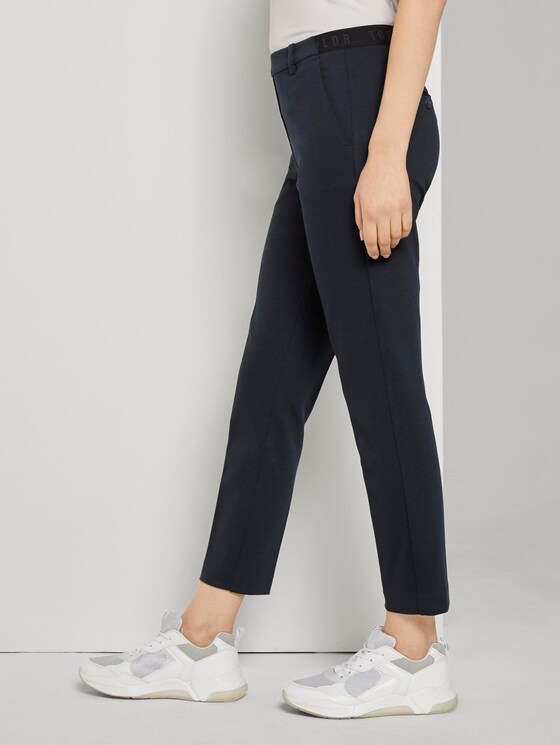 Mia Slim Stoffhose in Ankle-Länge - Frauen - Sky Captain Blue Mia Slim Stoffhose in Ankle-Länge - Frauen - Sky Captain Blue - 11 - TOM TAILOR