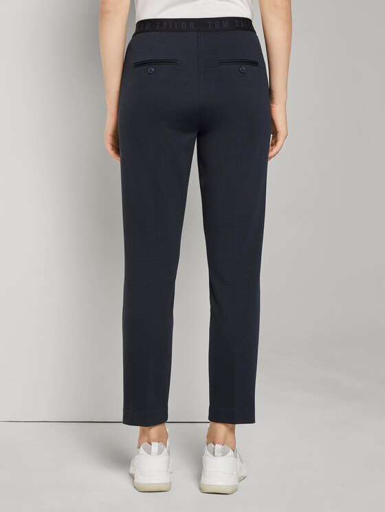 Mia Slim Stoffhose in Ankle-Länge - Frauen - Sky Captain Blue Mia Slim Stoffhose in Ankle-Länge - Frauen - Sky Captain Blue - 2 - TOM TAILOR