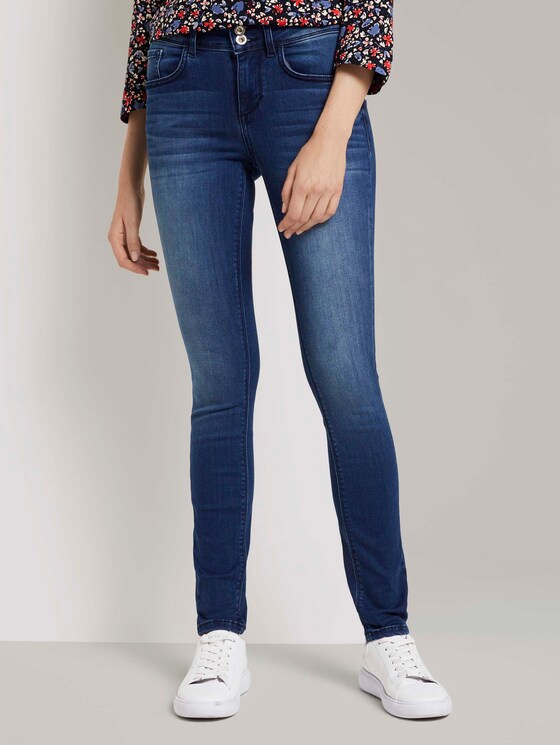 Alexa Skinny Jeans - Frauen - dark stone wash denim Alexa Skinny Jeans - Frauen - dark stone wash denim - 1 - TOM TAILOR