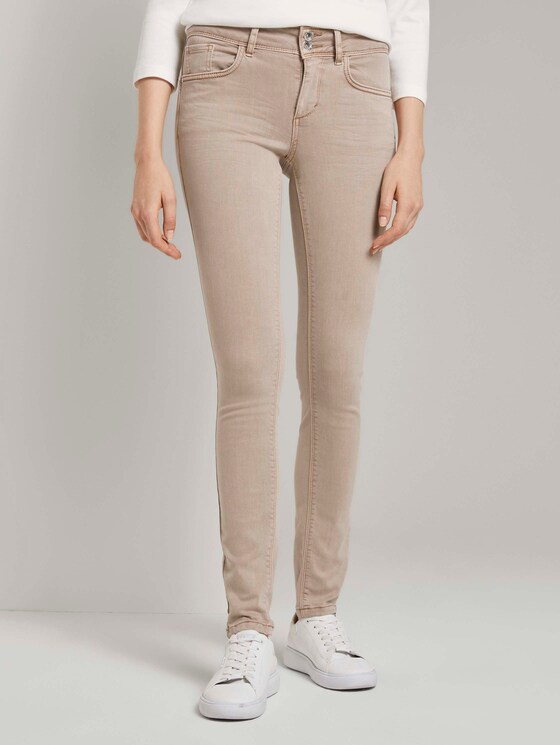 Alexa Skinny Jeans - Frauen - Dusty Taupe Alexa Skinny Jeans - Frauen - Dusty Taupe - 1 - TOM TAILOR