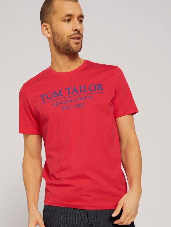 T-Shirt mit Bio-Baumwolle - Männer - Virtual Rec T-Shirt mit Bio-Baumwolle - Männer - Virtual Rec - 5 - TOM TAILOR