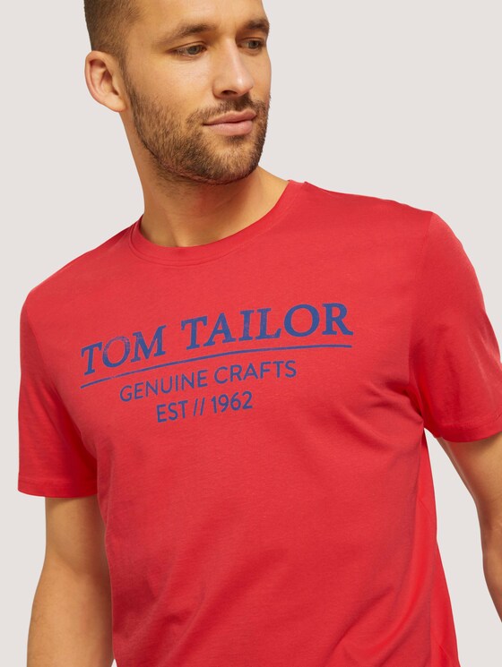 T-Shirt mit Bio-Baumwolle - Männer - Virtual Rec T-Shirt mit Bio-Baumwolle - Männer - Virtual Rec - 9 - TOM TAILOR