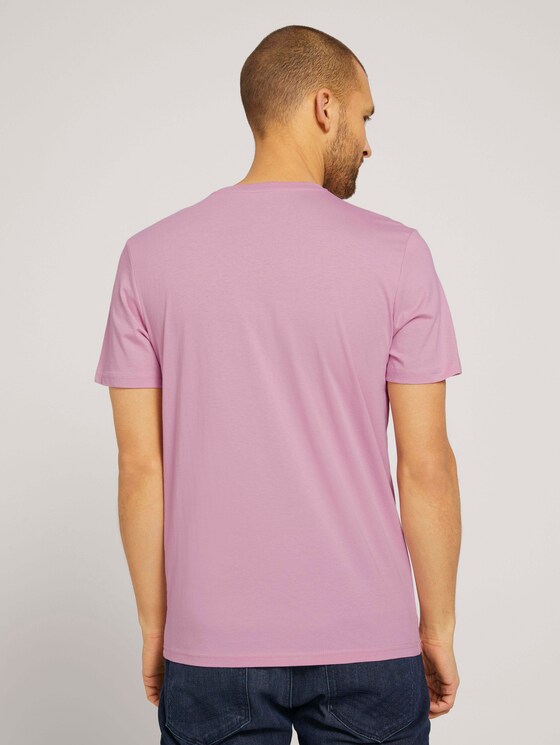 T-Shirt mit Bio-Baumwolle - Männer - Soft Pink T-Shirt mit Bio-Baumwolle - Männer - Soft Pink - 2 - TOM TAILOR